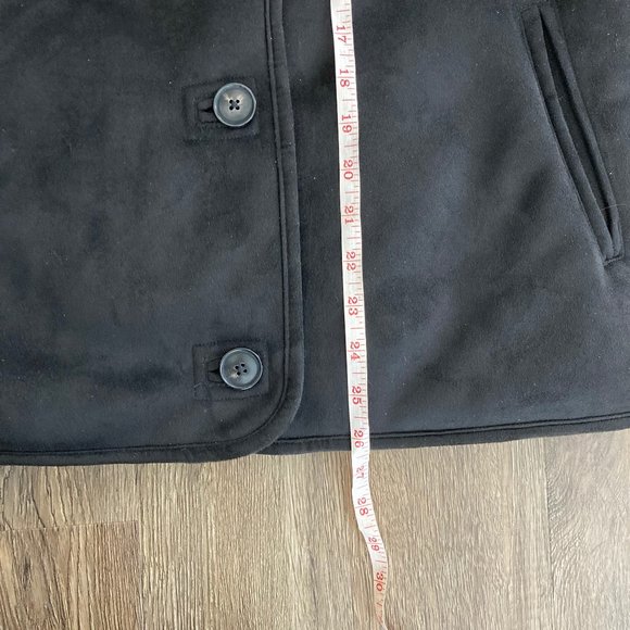 Aritzia Wilfred Free Faux Suede STALLION JACKET in Black - Picture 14 of 14